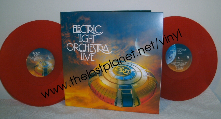 ELO Live 2013 double red vinyl