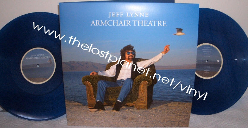 Jeff Lynne - Armchair Theatre - reissue double blue