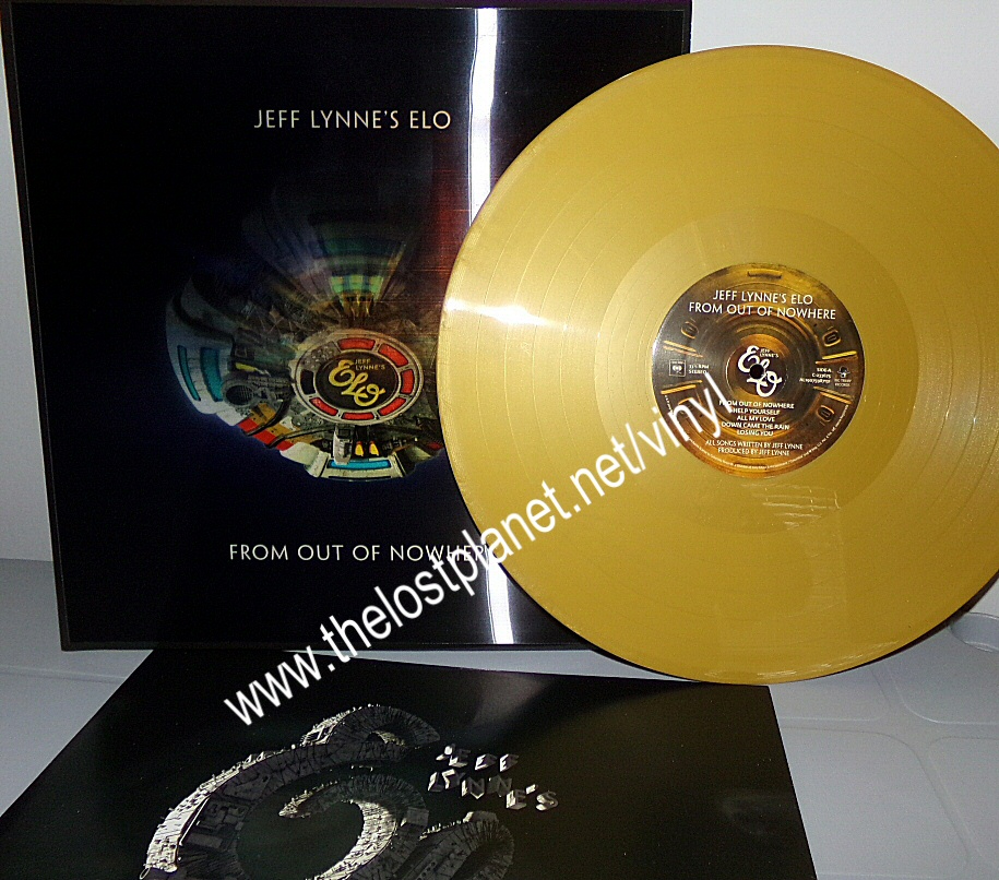 Jeff Lynne's ELO - From Out Of Nowhere 180g gold vinyl