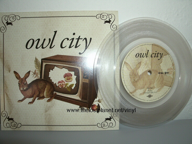 The LP comes with a CD of the album. Owl City - Fireflies