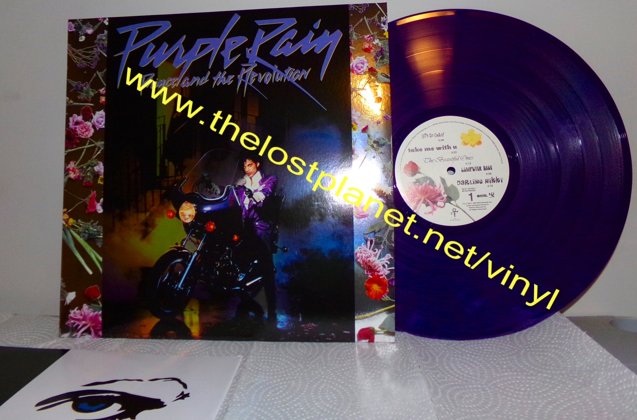 Prince Purple Rain LP - purple vinyl