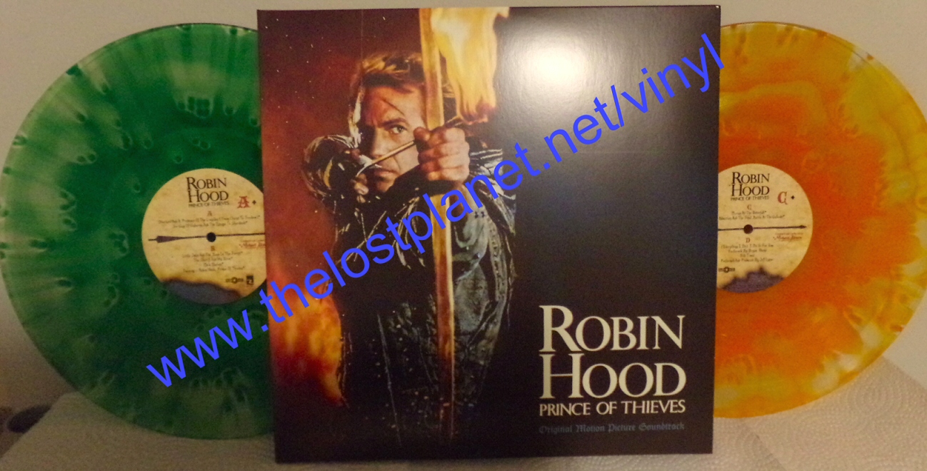 Robin Hood Prince of Thieves OST - limited colored edition vinyl 2023